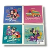 Disney Contemporary Resort Minnie And Mickey Ceramic Coaster Set Of 4 -Disney PhotoRoom 20230825 122459