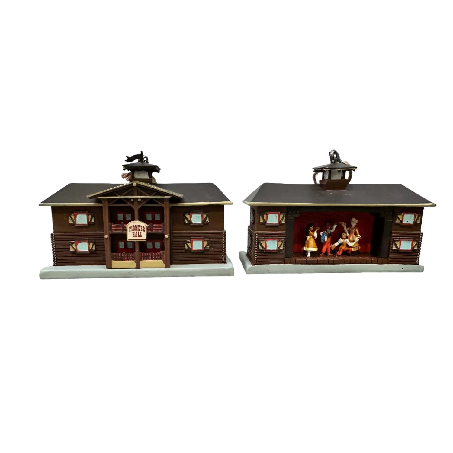 Disney Fort Wilderness Resort Pioneer Hall Building Ornament 3 Disney Fort Wilderness Resort Pioneer Hall Building Ornament