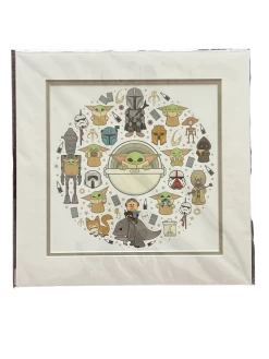 Disney Matted Print Star Wars “The Child” By Jerrod Maruyama