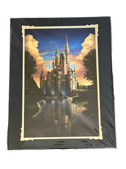 Disney “Magical Reflection 50th” Matted Print By Greg McCullough
