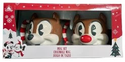 Disney Chip & Dale Figural Mug Set