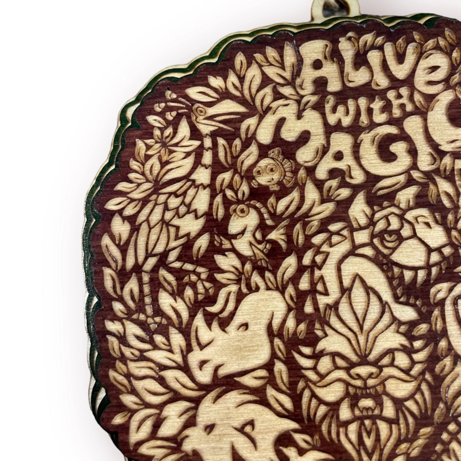 Disney Animal Kingdom 25th Anniversary 'Alive With Magic' Hanging Ornament 6 Disney Animal Kingdom 25th Anniversary 'Alive With Magic' Hanging Ornament - Image 4