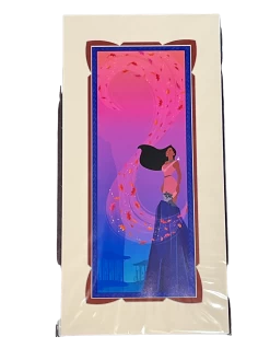 Disney “Let Your Heart Guide You” By Ashley Taylor 20x10” Matted Print