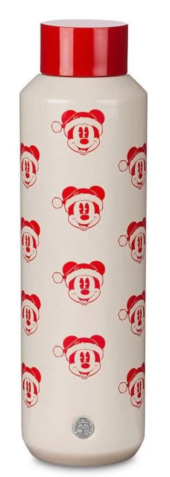 Walt Disney World Glitter Mickey Starbucks Holiday Stainless Water Bottle -Disney image 37ab8eb7 cf27 406b b4a4 28b63a5f3869
