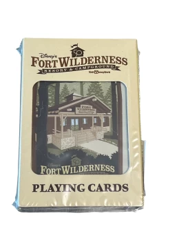 Walt Disney World 50th Anniversary Fort Wilderness Playing Cards