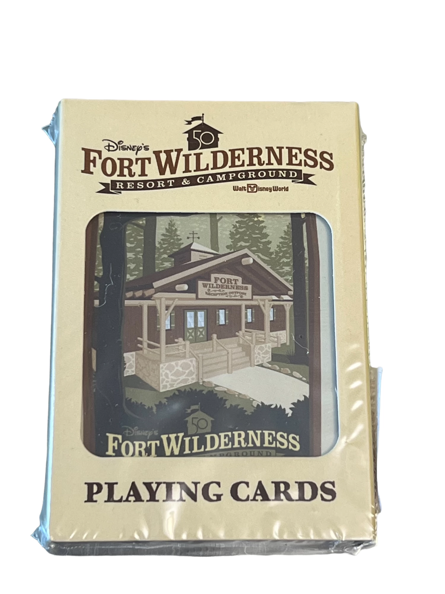 Walt Disney World 50th Anniversary Fort Wilderness Playing Cards 3 Walt Disney World 50th Anniversary Fort Wilderness Playing Cards