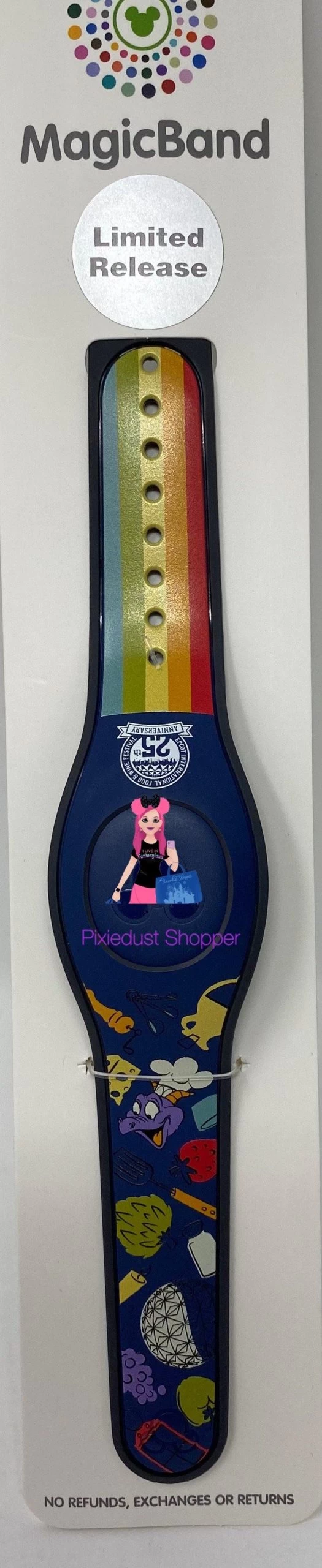 Disney Epcot Food And Wine Festival 2020 Figment Magicband Limited Release 3 Disney Epcot Food And Wine Festival 2020 Figment Magicband Limited Release