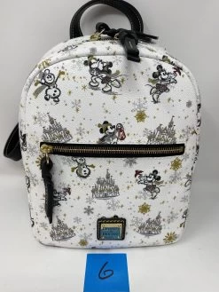 Disney Dooney And Bourke Mickey And Minnie Mouse Holiday Mini Backpack -Disney image 562fb7f4 1db4 4707 9abb d1472103c61a