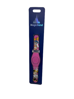 Walt Disney World 50th Anniversary Minnie Mouse And Daisy Duck MagicBand 2
