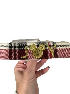 Disney Mickey Plaid Joy Holiday Ear Headband Christmas 2022 -Disney image 5de6dd08 ed41 40a4 993f 79f249fdb7ec
