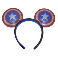Disney Marvel Captain America Super Soldier Mickey Ear Headband