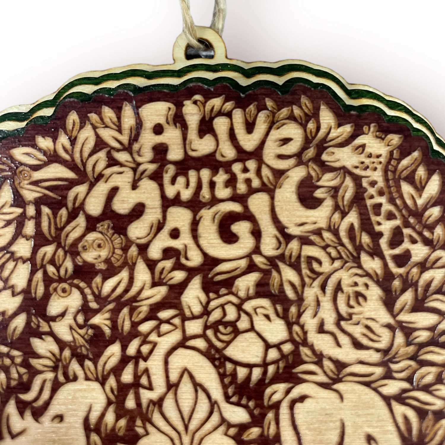 Disney Animal Kingdom 25th Anniversary 'Alive With Magic' Hanging Ornament 7 Disney Animal Kingdom 25th Anniversary 'Alive With Magic' Hanging Ornament - Image 5