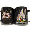 Walt Disney World 25th Anniversary Cinderella Cake Castle Mug Mickey & Friends