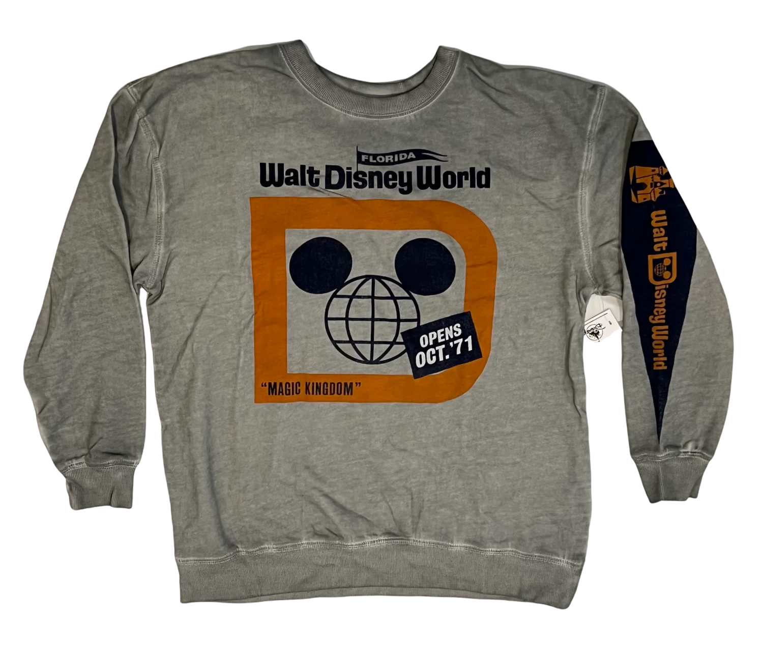 Walt Disney World 50th Anniversary Vault Mickey Pullover For Women 3 Walt Disney World 50th Anniversary Vault Mickey Pullover For Women