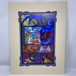 Disney Print “Live Your Story” By Ashley Taylor 14x18” Matted Print
