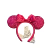 Disney Parks Orchid Hot Pink Sequin Minnie Ear Headband
