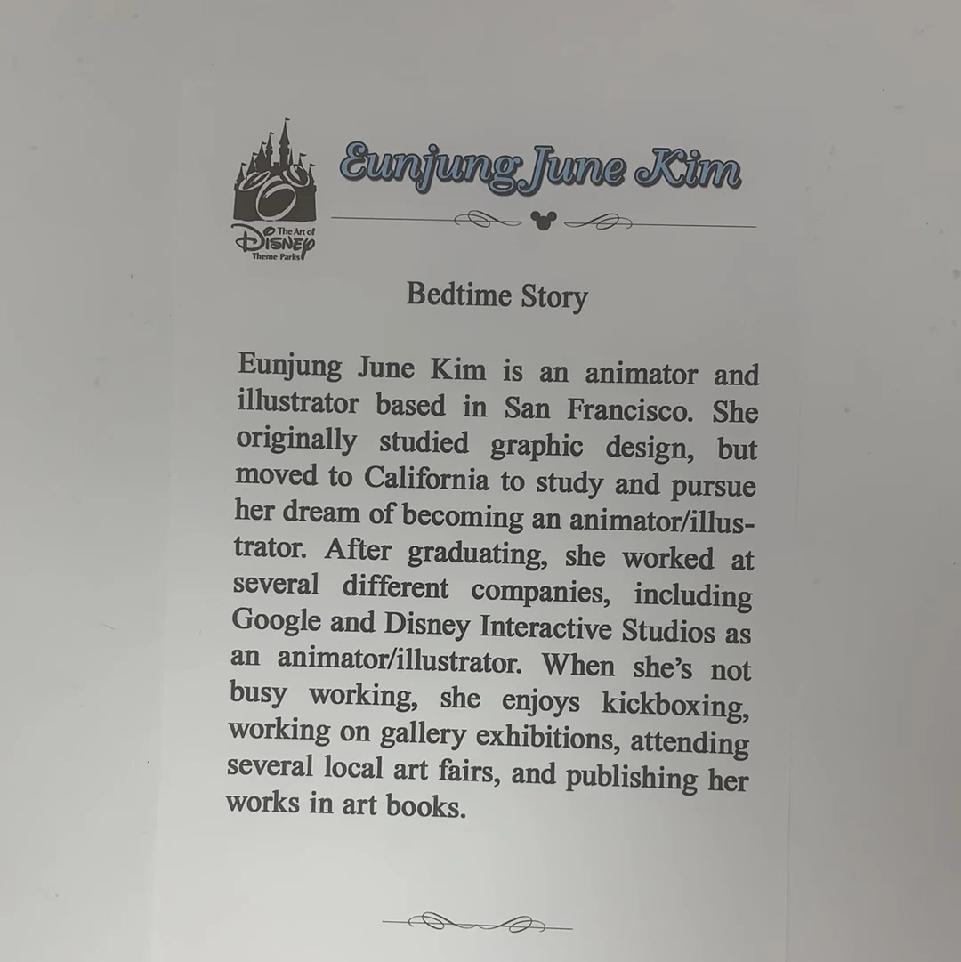 Disney Parks Monsters Inc. “Bedtime Story” By June Kim 14x18" Matted Print-Mike, 4 Disney Parks Monsters Inc. “Bedtime Story” By June Kim 14x18" Matted Print-Mike, - Image 2