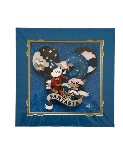 Disney Matted Print “Mickey Head Magic: Fantasia” By Fenway Fan