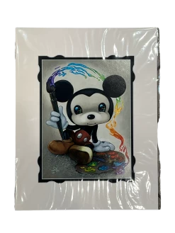 Disney Festival Of Arts "Artist Mickey" Jasmine Becket-Griffith 14x18" Matted Pr