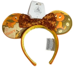 Disney Epcot Flower & Garden 2023 Orange Bird Ear Headband