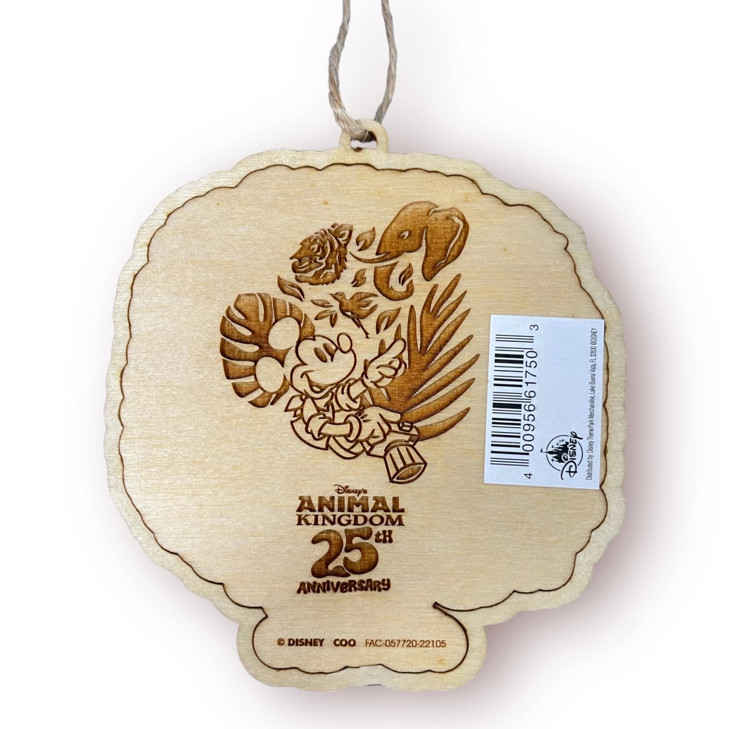 Disney Animal Kingdom 25th Anniversary 'Alive With Magic' Hanging Ornament 4 Disney Animal Kingdom 25th Anniversary 'Alive With Magic' Hanging Ornament - Image 2