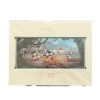 Disney Matted Print “Hawaiian Holiday” SIGNED By William Silvers