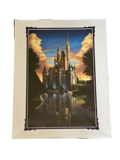 Disney Festival Of Arts “Magical Reflection” By Greg McCullough 14x18” Matted Print