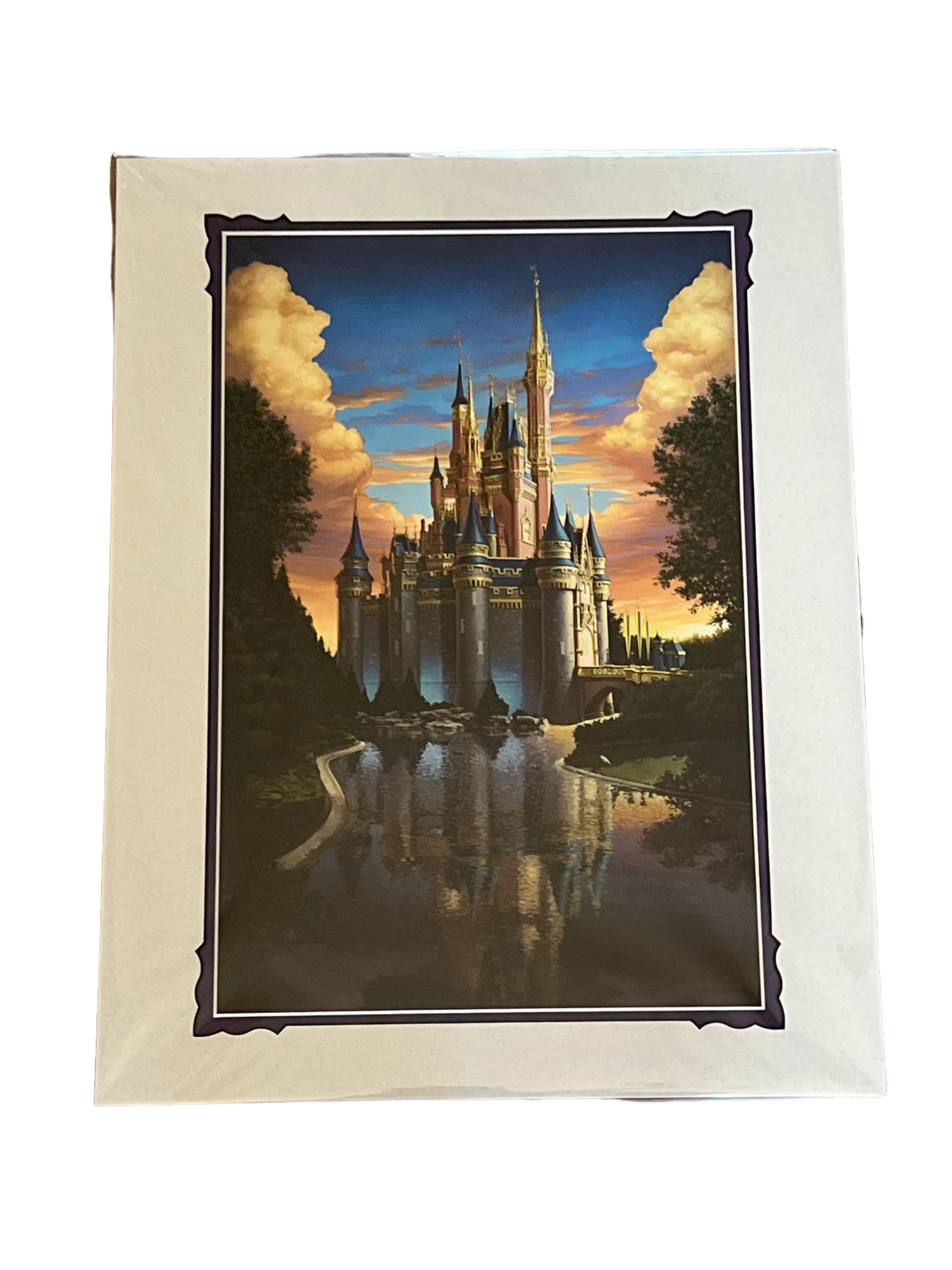 Disney Festival Of Arts “Magical Reflection” By Greg McCullough 14x18” Matted Print 3 Disney Festival Of Arts “Magical Reflection” By Greg McCullough 14x18” Matted Print