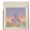 Disney "Merriment" Magic Kingdom Castle By Rosemary Begley 11X14” Matted Print