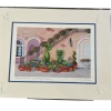 Disney Lady And The Tramp At Epcot Italy Pavilion By Larry Dotson 11x14" Matted Print