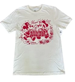 Disney Vacation Club Home For The Holidays Mickey Minnie Shirt