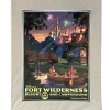 Disney Fort Wilderness Matted Print