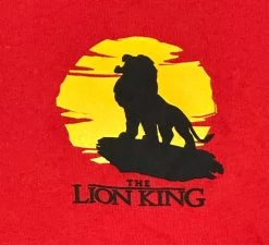 Walt Disney World Lion King Sunset Red Spirit Jersey -Disney image e899ecee f966 4084 abf3 eff3837cdddb