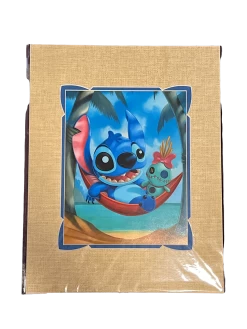 Disney Festival Of Arts “Nani O Ka La” Stitch By Kristin Tercek 14x18" Matted Print