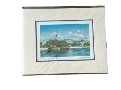 “Disney’s Beach Club Resort” Matted Print 8x10" By Larry Dotson