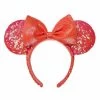 Minnie Mouse Sequined Ear Headband For Adults – Coral 1 Minnie Mouse Sequined Ear Headband For Adults – Coral -Disney s l1200 702177aa 700c 4213 bed2 6aeeee46a4a0