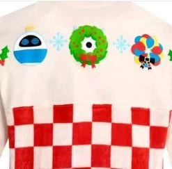 Disney Pixar Holiday Checker Ornament Spirit Jersey -Disney s l400 5