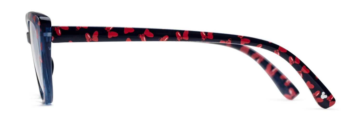 Disney The Dreamerx Foster Grant® Reading Glasses Navy Blue/Red, Minnie Mouse Print 5 Disney The Dreamerx Foster Grant® Reading Glasses Navy Blue/Red, Minnie Mouse Print - Image 3