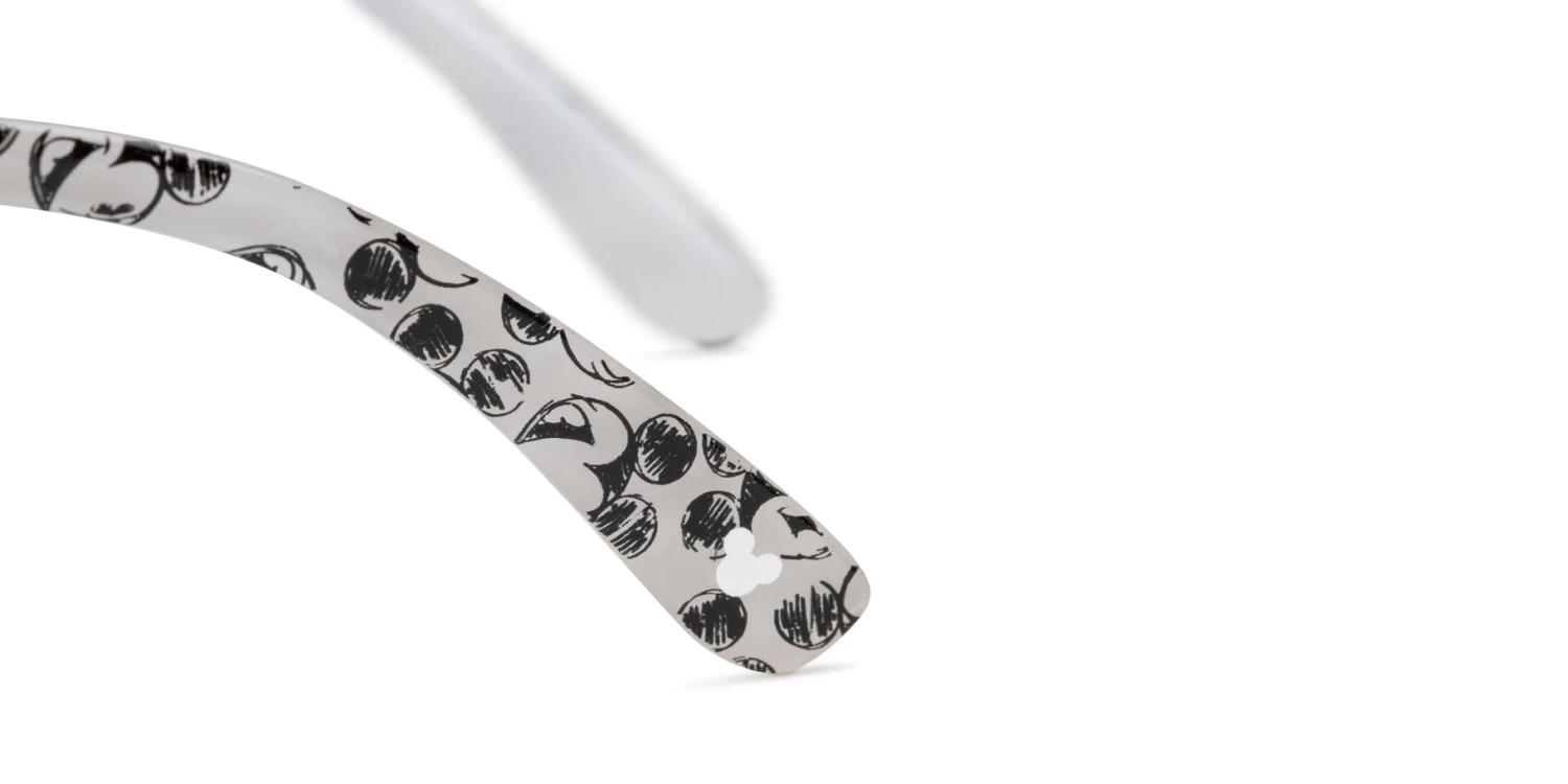 Disney The Dreamerx Foster Grant® Reading Glasses Black/Crystal, Mickey Mouse Print 8 Disney The Dreamerx Foster Grant® Reading Glasses Black/Crystal, Mickey Mouse Print - Image 6